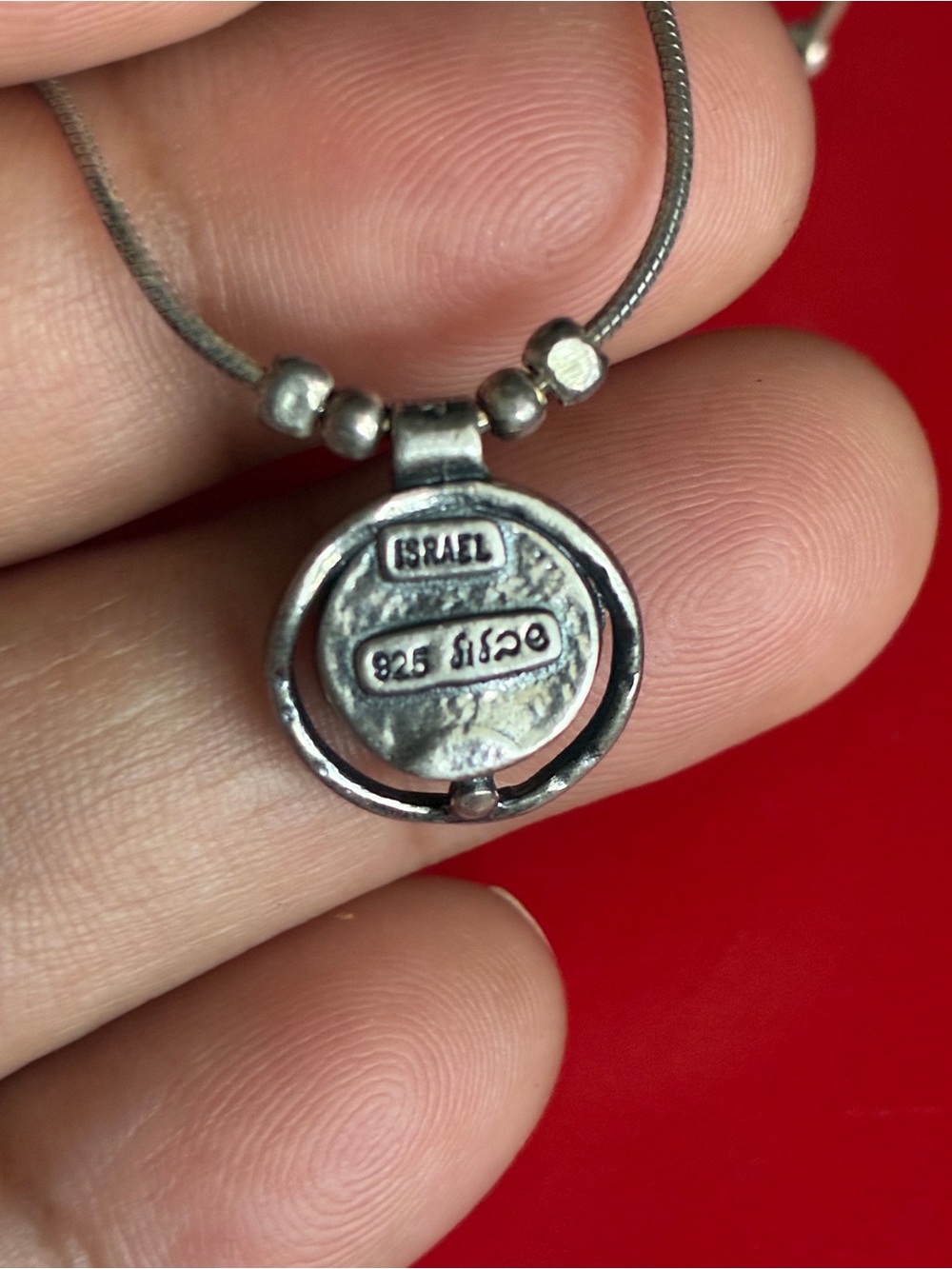 925 Silver Necklace with Real Pearl 17โ - Picture 4 of 6